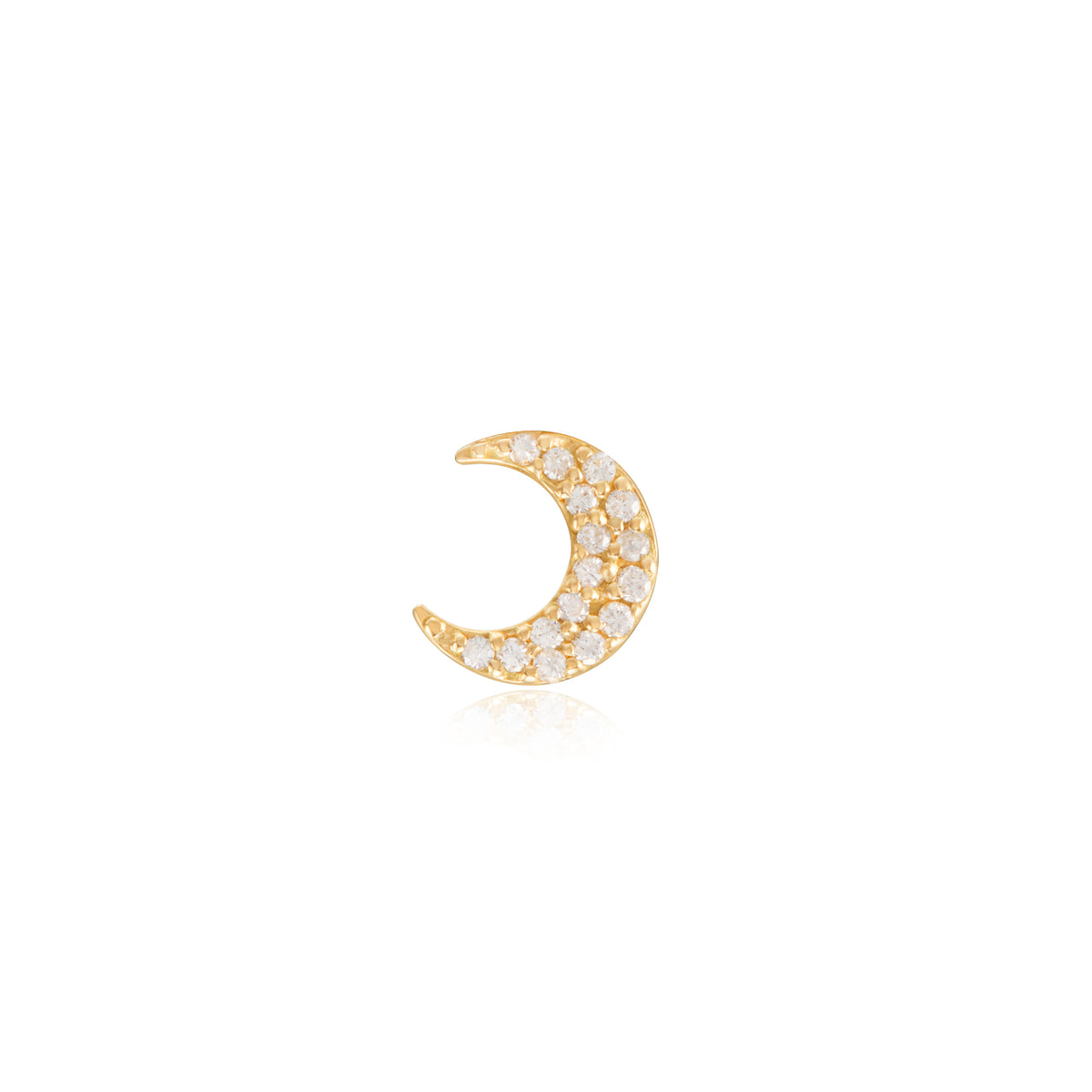 ビジュードエム　月　ピアス　定価130900円 プチお月さまピアス – Bijou de M