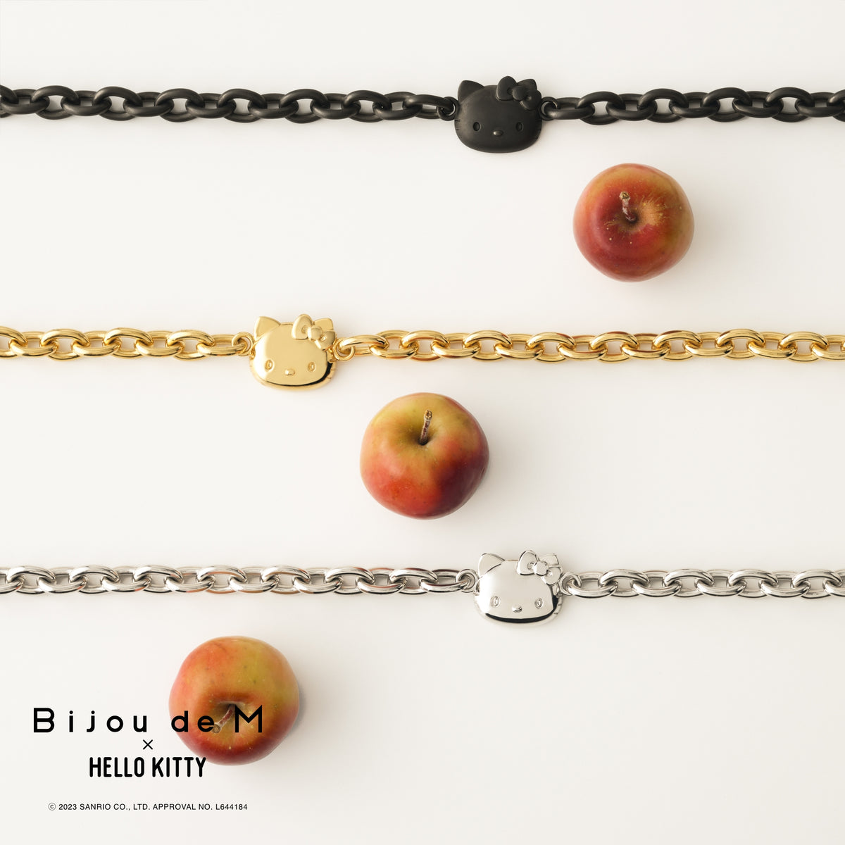 HELLO KITTYネックレス(YG・WG) – Bijou de M