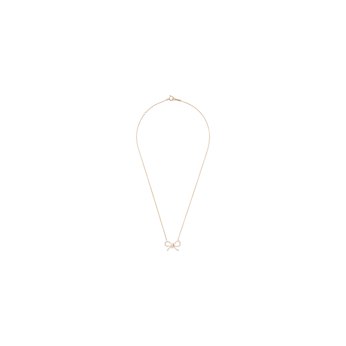蝶結びネックレス S – Bijou de M