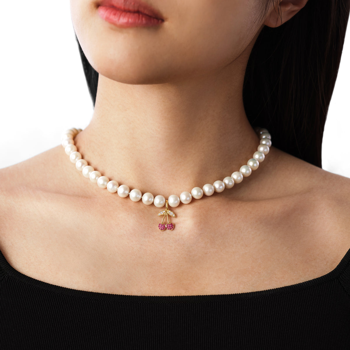 さくらんぼチャーム – Bijou de M