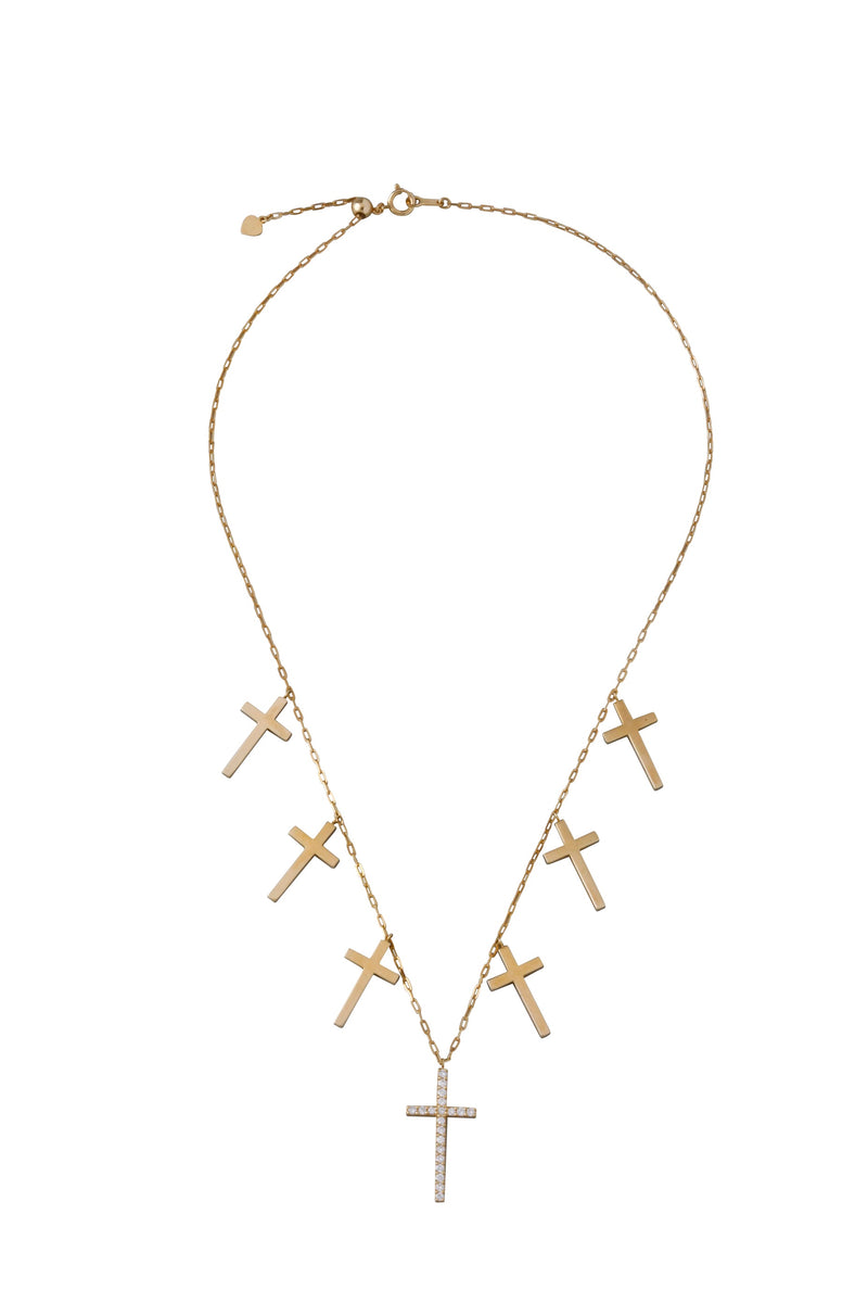 セブンクロスネックレス – Bijou de M 