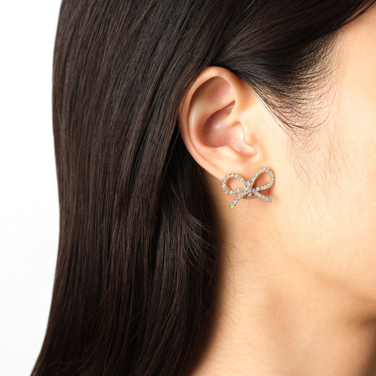 bijou de M ビジュードエム　イニシャルM  ダイヤピアス ひらがなピアス（ダイヤモンド） – Bijou de M