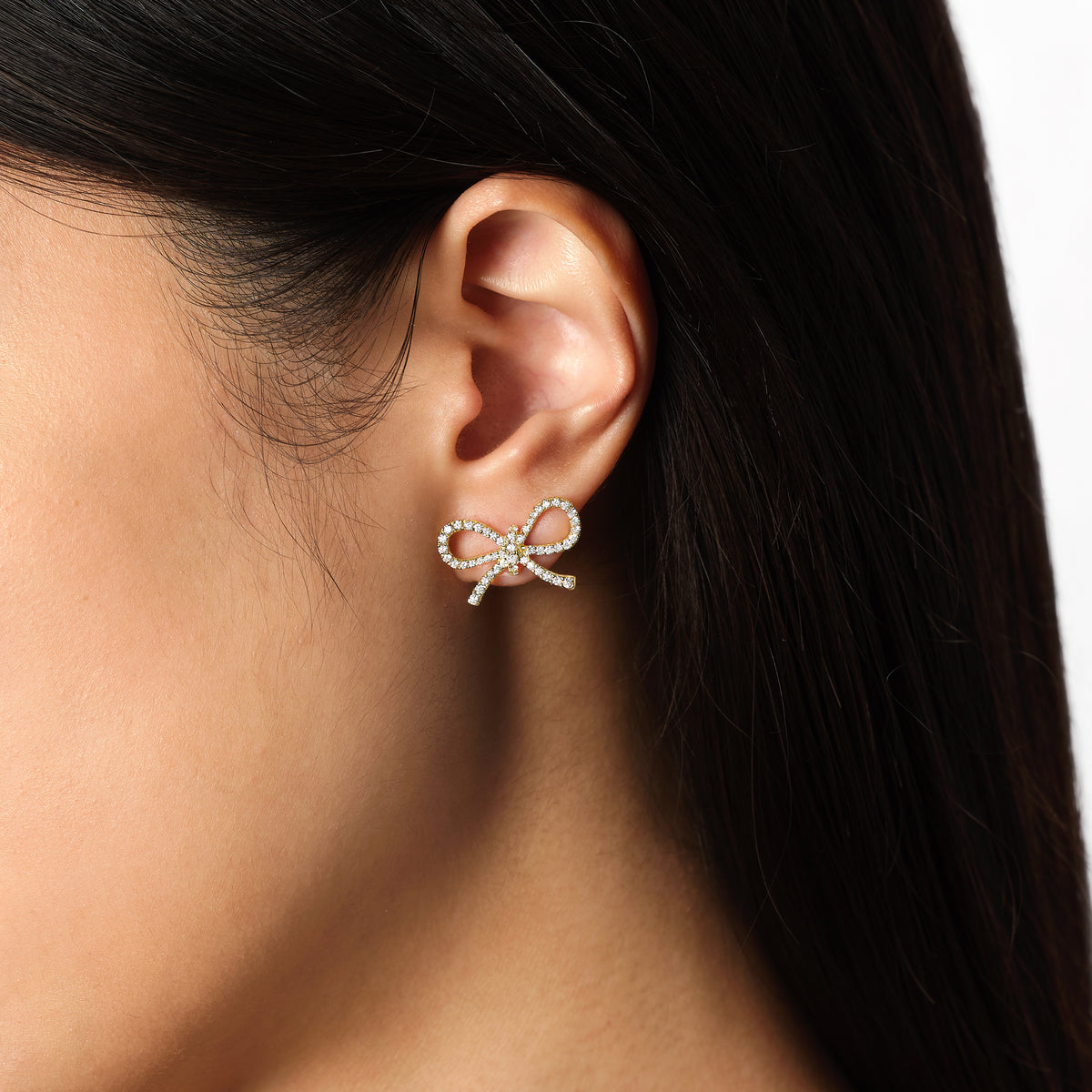 Bijou de M ＊The Bow Earring 蝶結びピアス S 蝶結びピアス S – Bijou de M