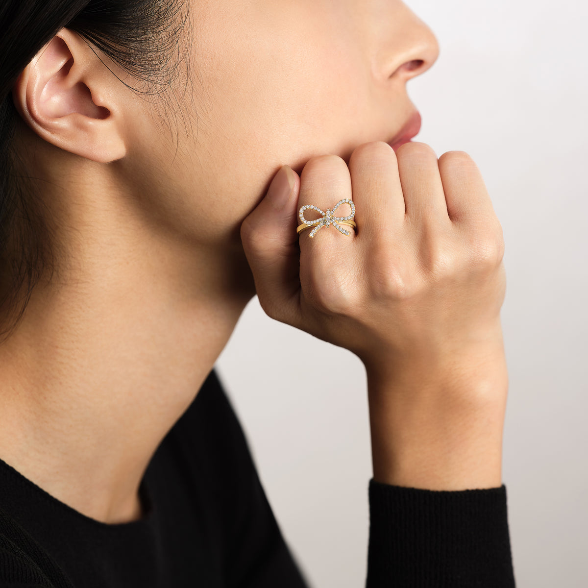 Bijou de M ＊The Bow Earring 蝶結びピアス S 蝶結びピアス S – Bijou de M