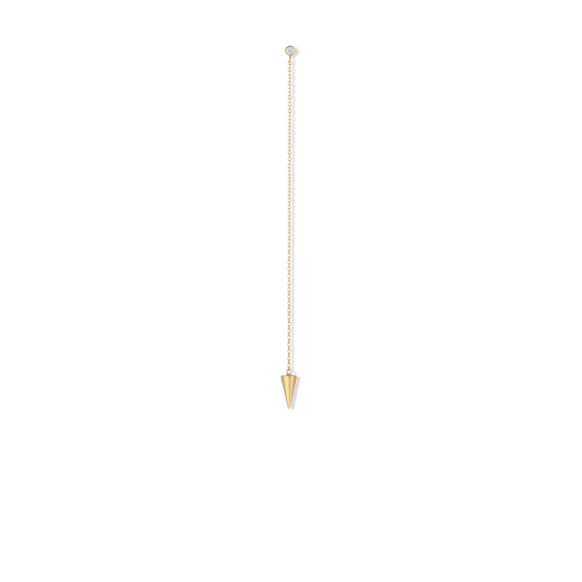 スタッズチェーンピアス（7cm） – Bijou de M