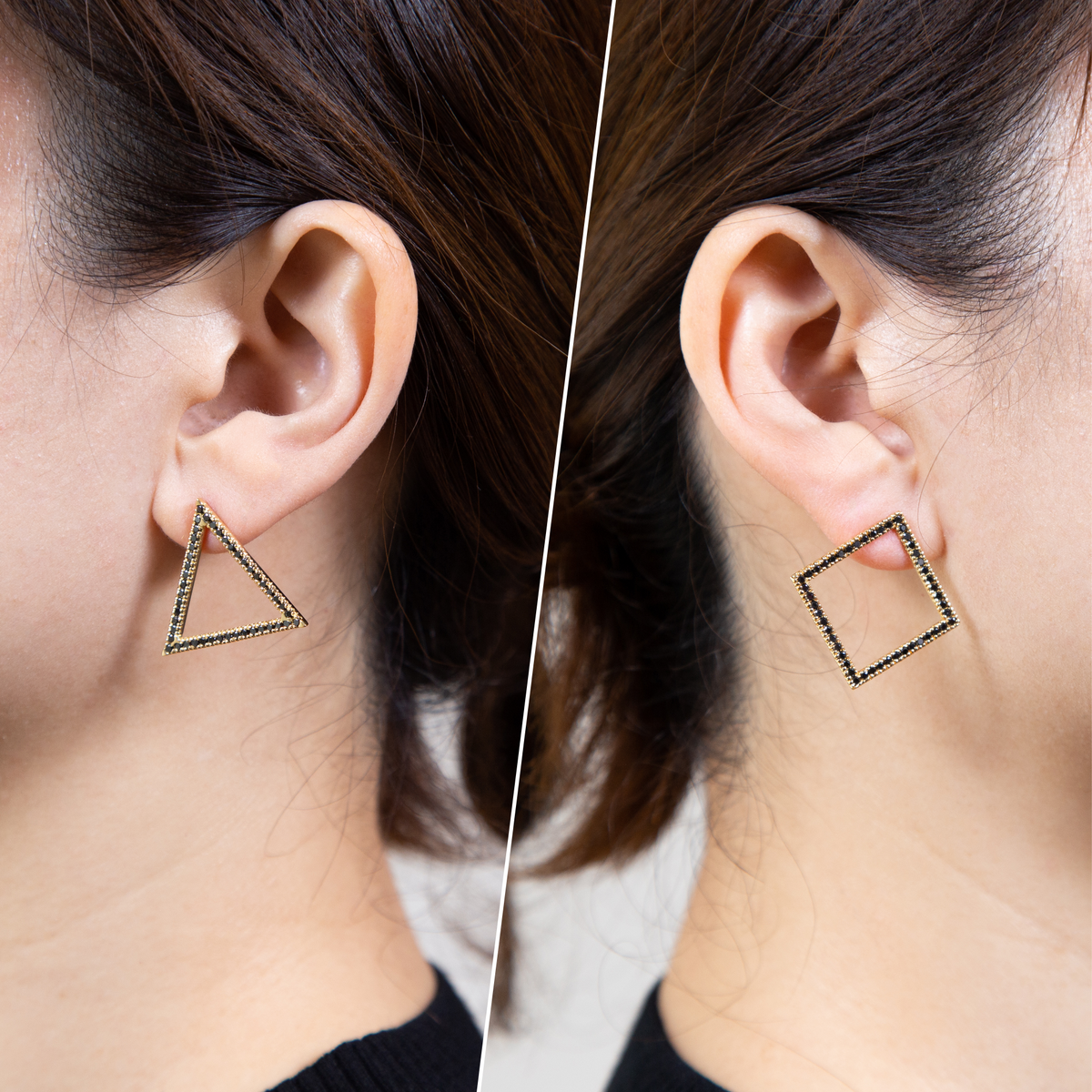 スクエアピアス – Bijou de M