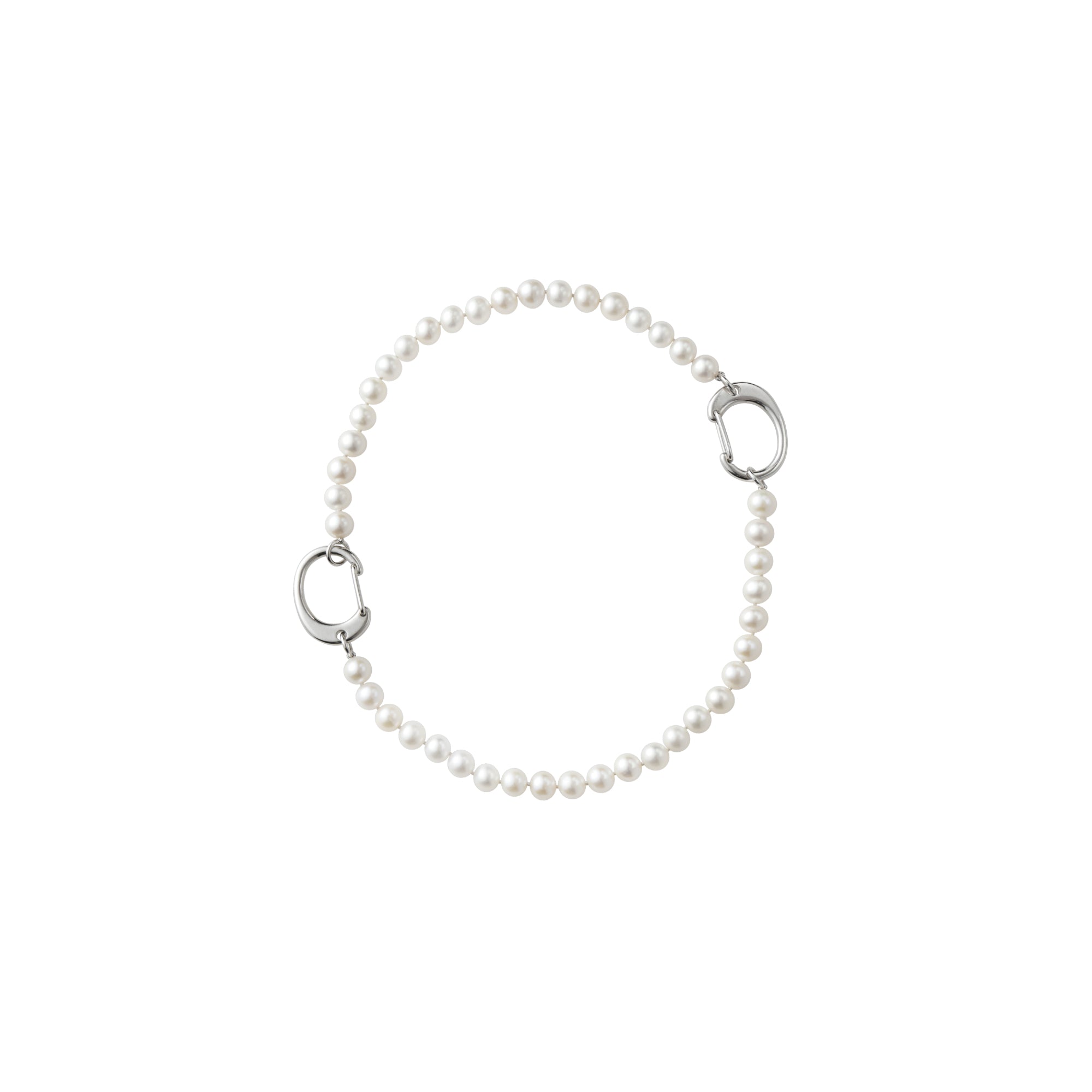 カラビナ×パールネックレス – Bijou de M