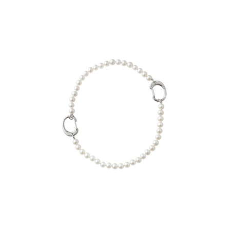 Carabiner x Pearl Necklace