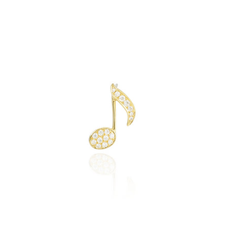 Music Note Earring